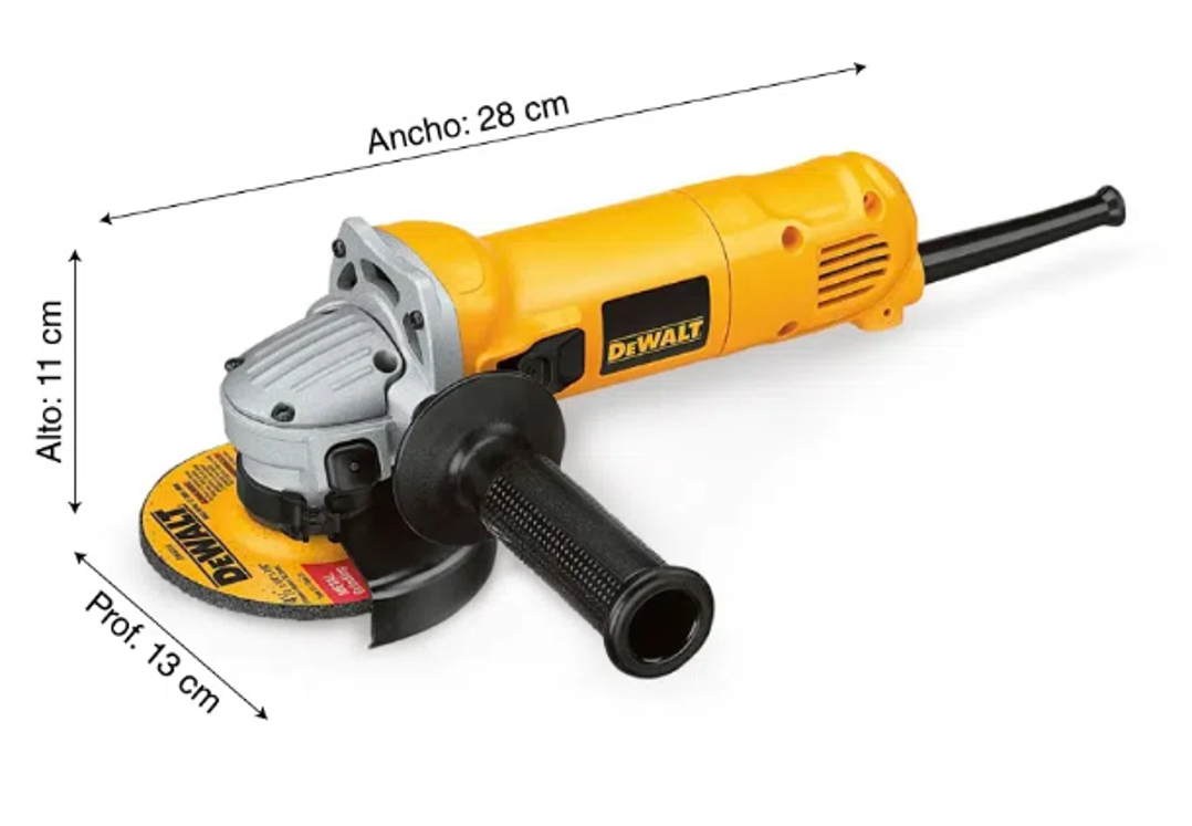 Amoladora Angular 4-1/2" 750W DWE4010 Dewalt